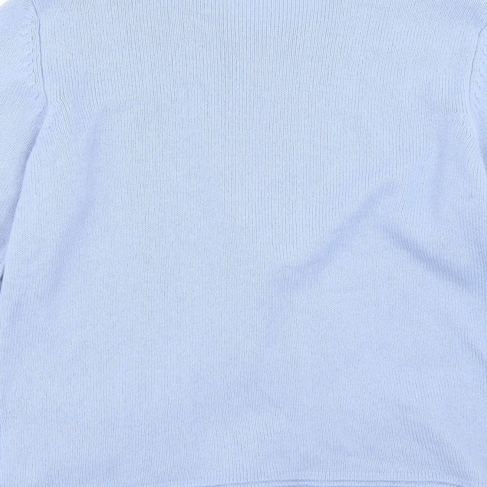 M&S Womens Blue   Cardigan Jumper Size 12