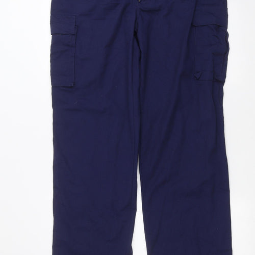 Arco essentials Mens Blue   Cargo Trousers Size 36 in L33 in