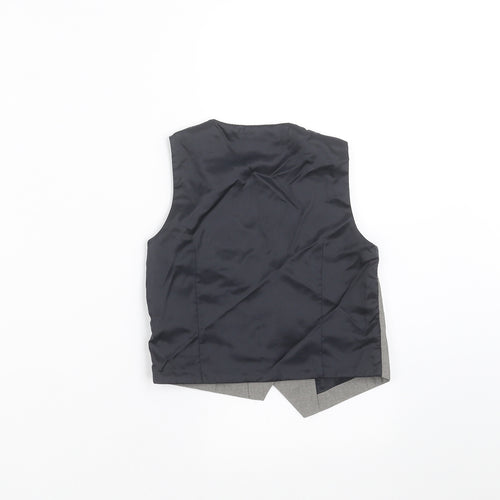 NEXT Boys Grey   Gilet Waistcoat Size 2-3 Years