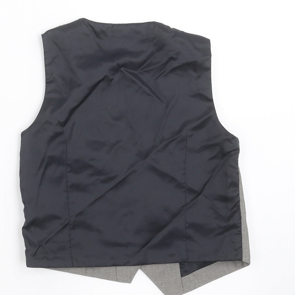 NEXT Boys Grey   Gilet Waistcoat Size 2-3 Years