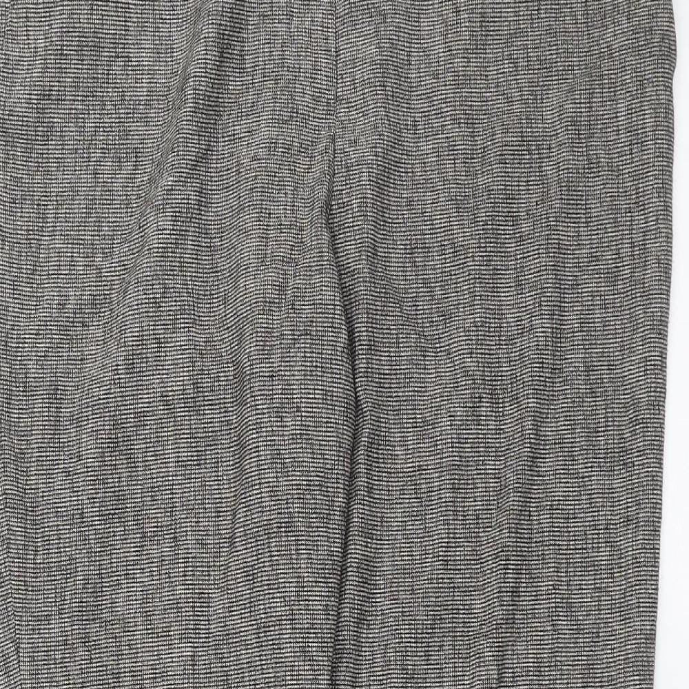 NEXT Womens Grey   Trousers  Size 14 L27 in