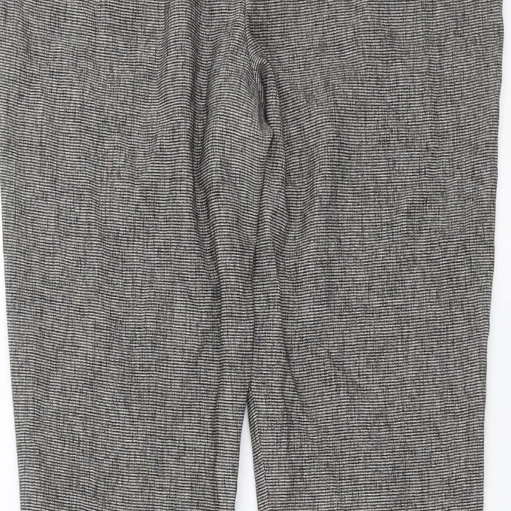NEXT Womens Grey   Trousers  Size 14 L27 in