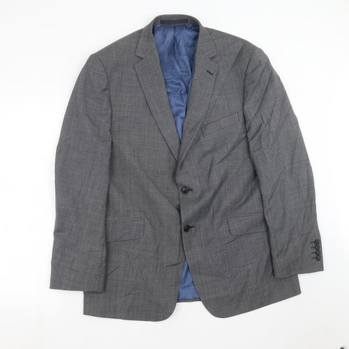 Marks and Spencer Mens Grey   Jacket Suit Jacket Size 42