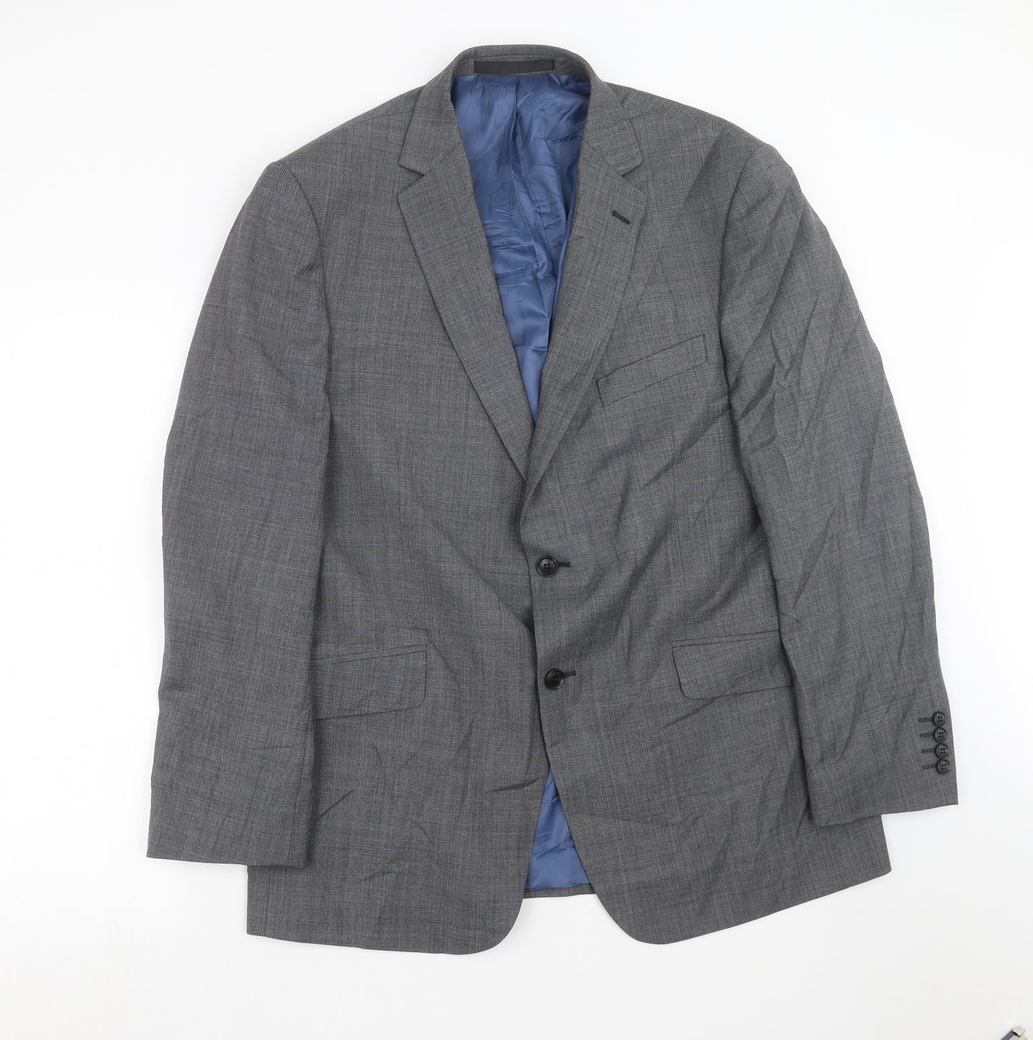 Marks and Spencer Mens Grey   Jacket Suit Jacket Size 42
