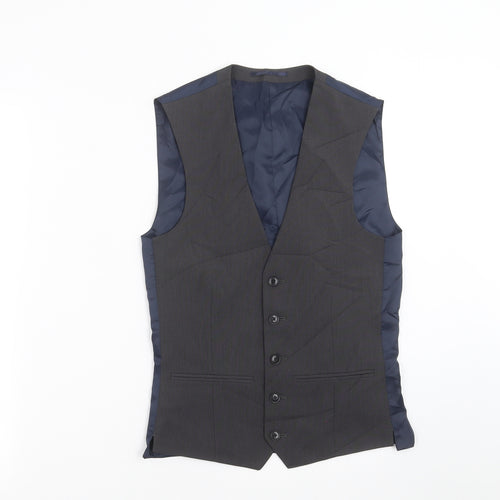 NEXT Mens Grey   Jacket Suit Waistcoat Size S