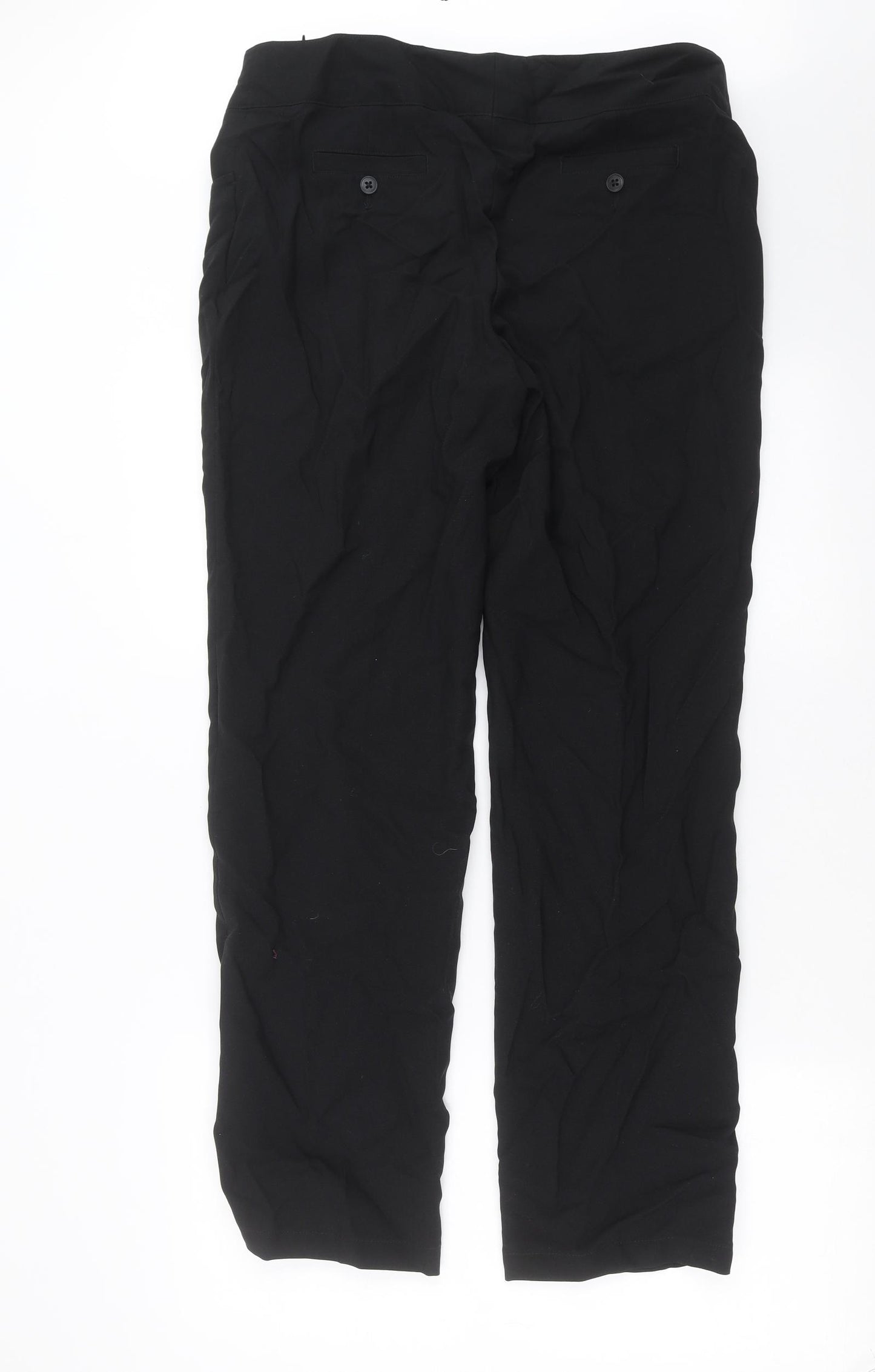 Clubclass Womens Black   Trousers  Size 14 L31 in