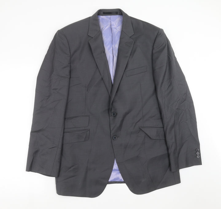 Marks and Spencer Mens Grey Jacket Suit Jacket Size 42