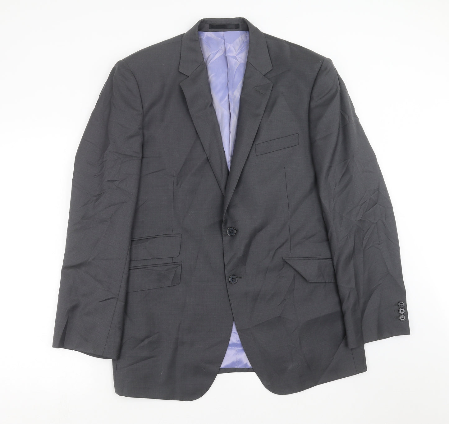 Marks and Spencer Mens Grey   Jacket Suit Jacket Size 42