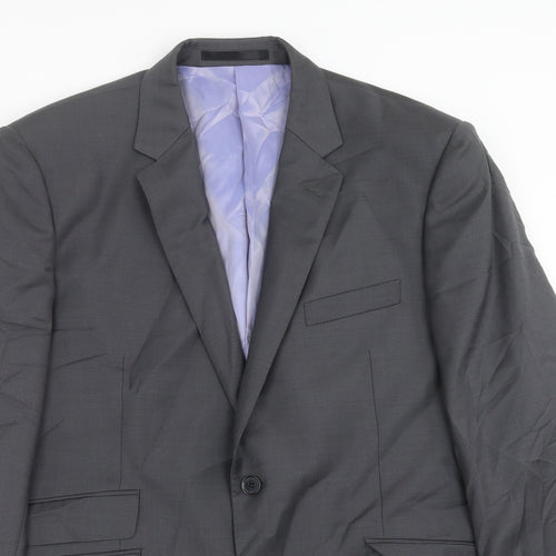 Marks and Spencer Mens Grey   Jacket Suit Jacket Size 42