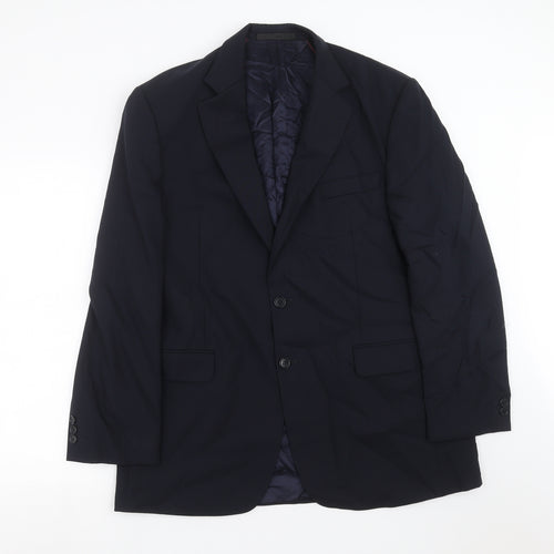 Marks and Spencer Mens Blue   Jacket Suit Jacket Size 42