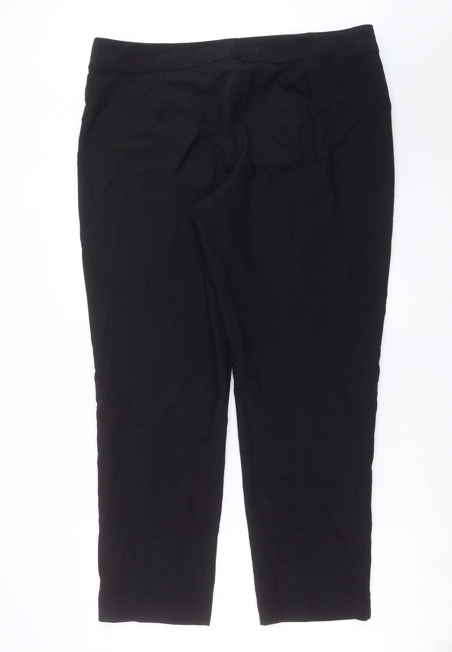 George Womens Black   Trousers  Size 18 L29 in