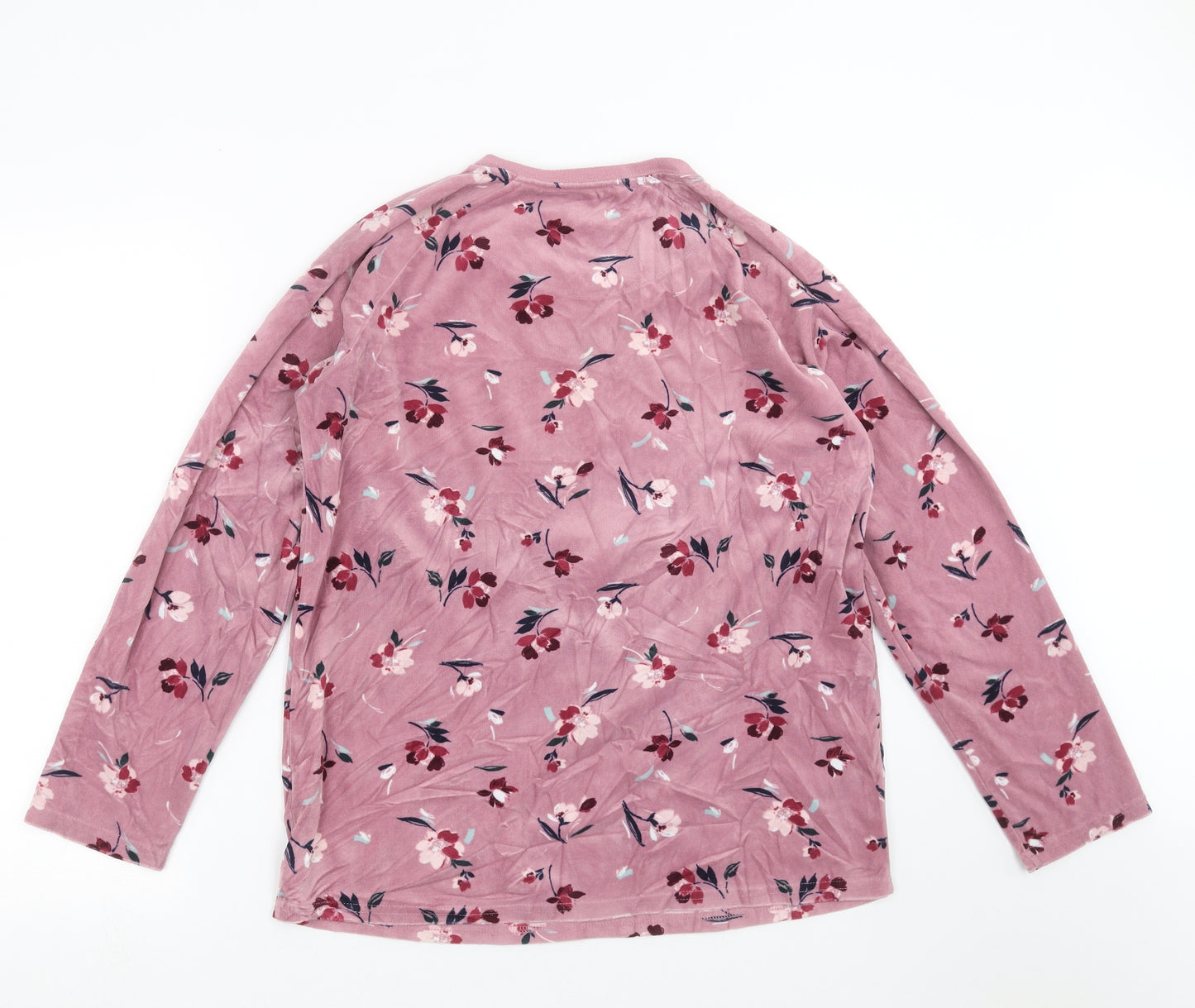 Primark Womens Purple Floral  Top Pyjama Top Size 12