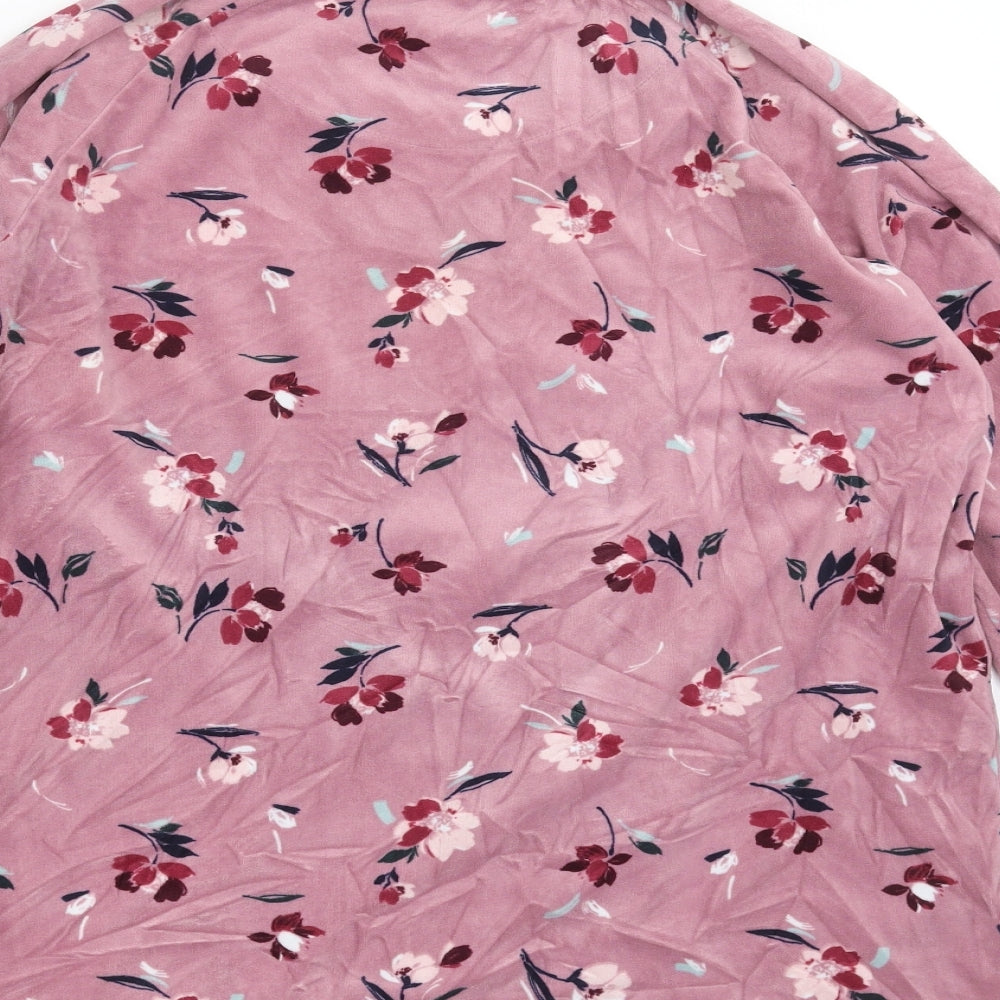 Primark Womens Purple Floral  Top Pyjama Top Size 12