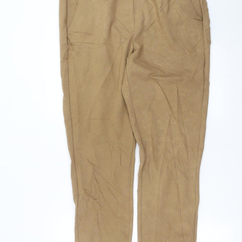 Preworn Womens Beige   Trousers  Size 18 L29 in - dotted pattern