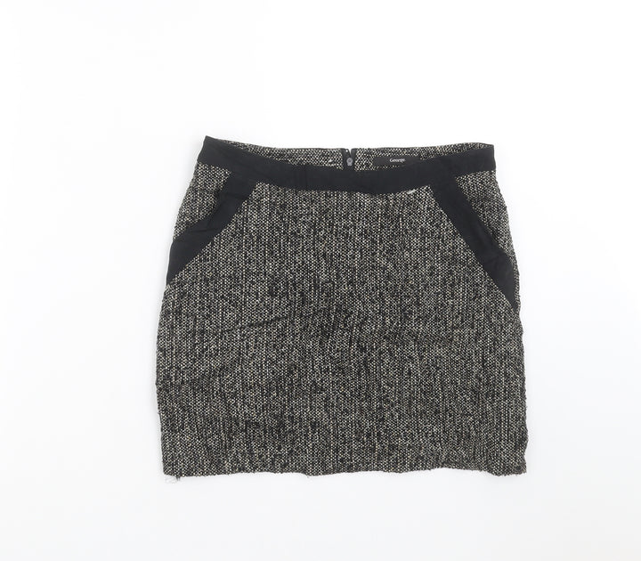 George Womens Black Mini Skirt Size 8
