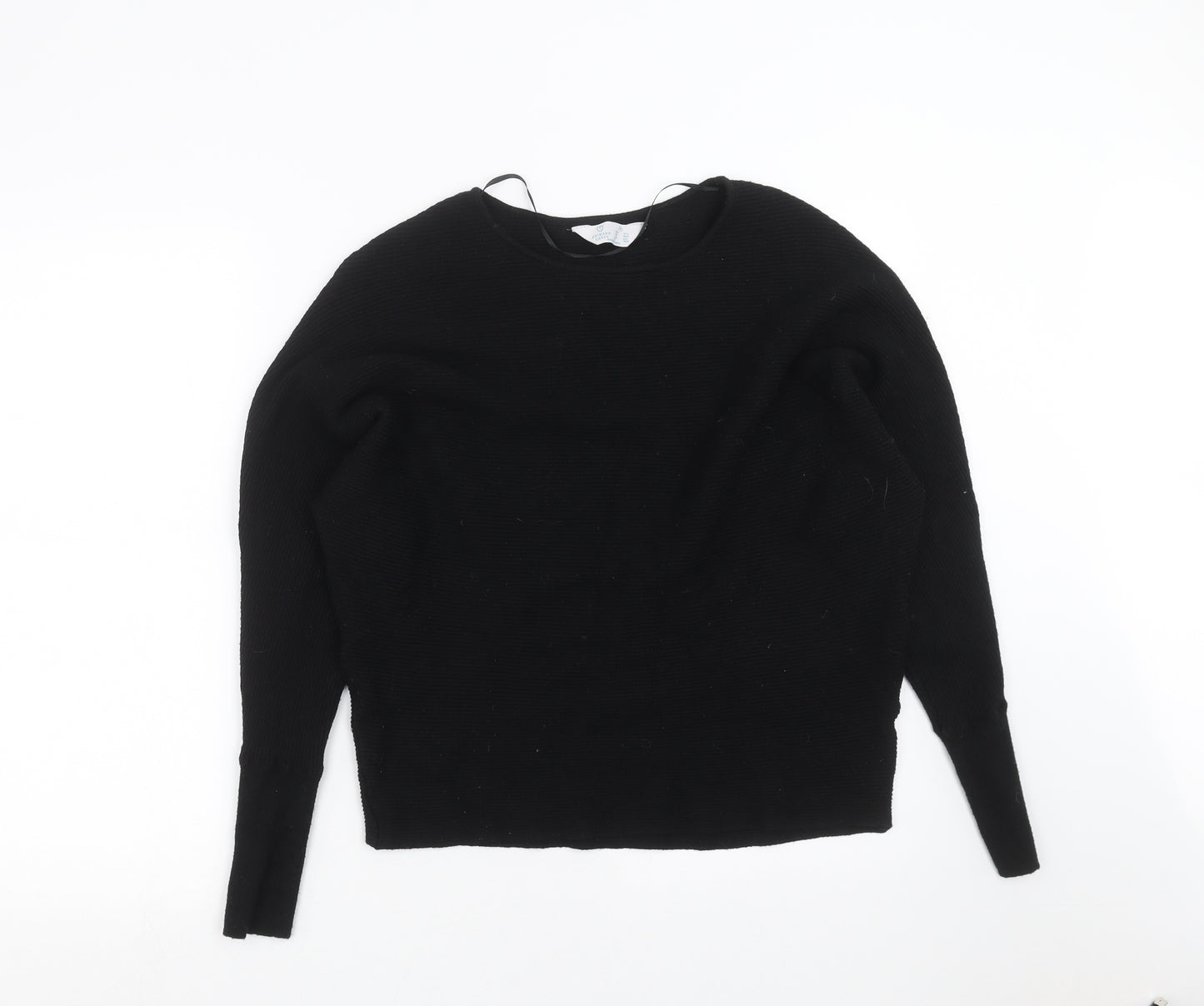 Primark Womens Black  Knit Pullover Jumper Size M