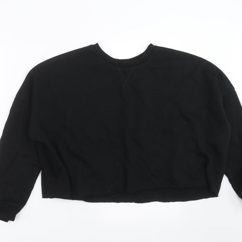 Primark Womens Black   Pullover Sweatshirt Size M