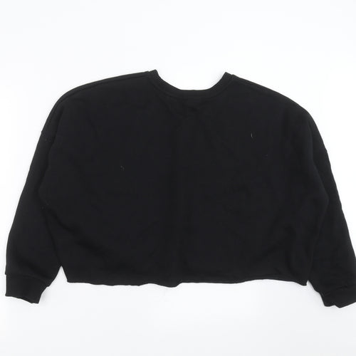 Primark Womens Black   Pullover Sweatshirt Size M