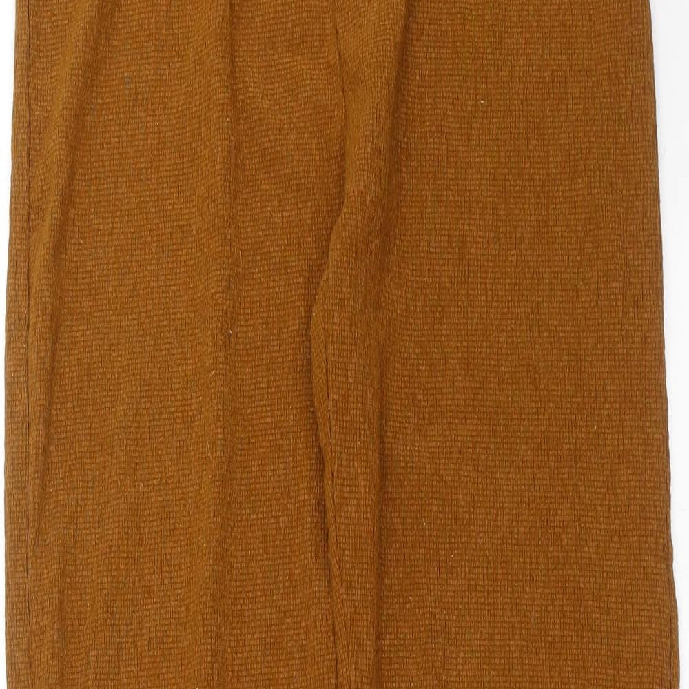 Zara Womens Brown   Trousers  Size M L29 in