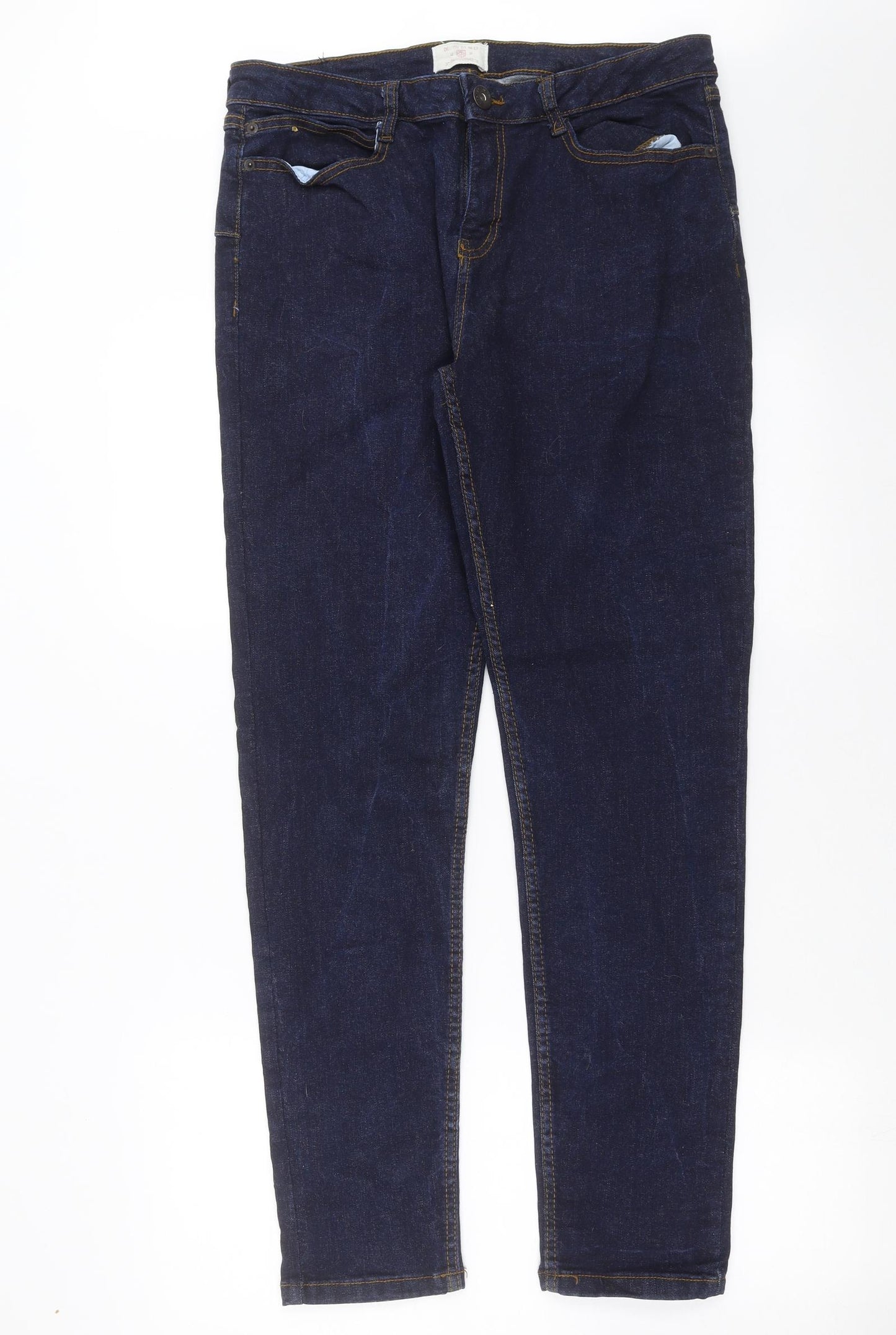 1951 Womens Blue  Denim Skinny Jeans Size 14 L30 in