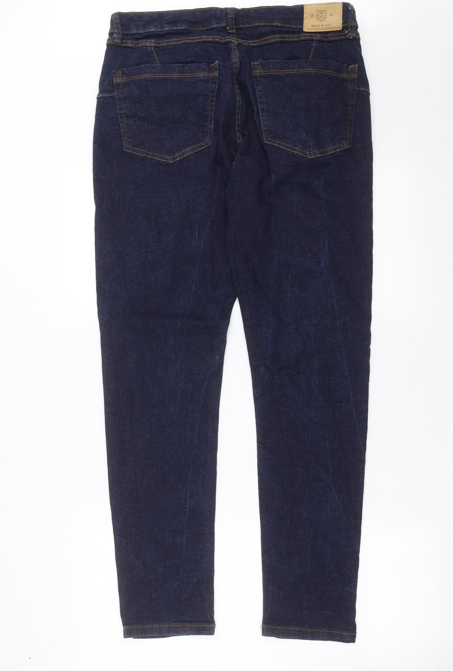 1951 Womens Blue  Denim Skinny Jeans Size 14 L30 in
