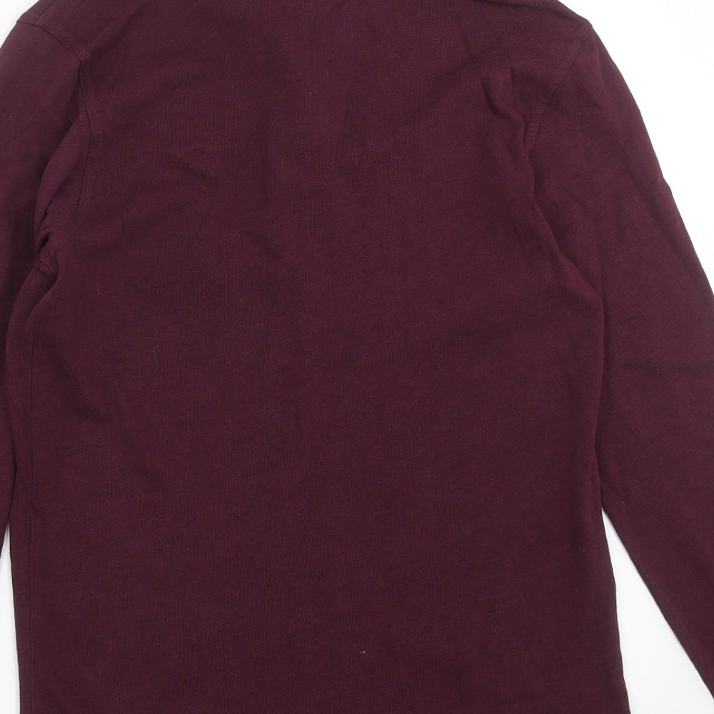 F&F Mens Purple    Polo Size S