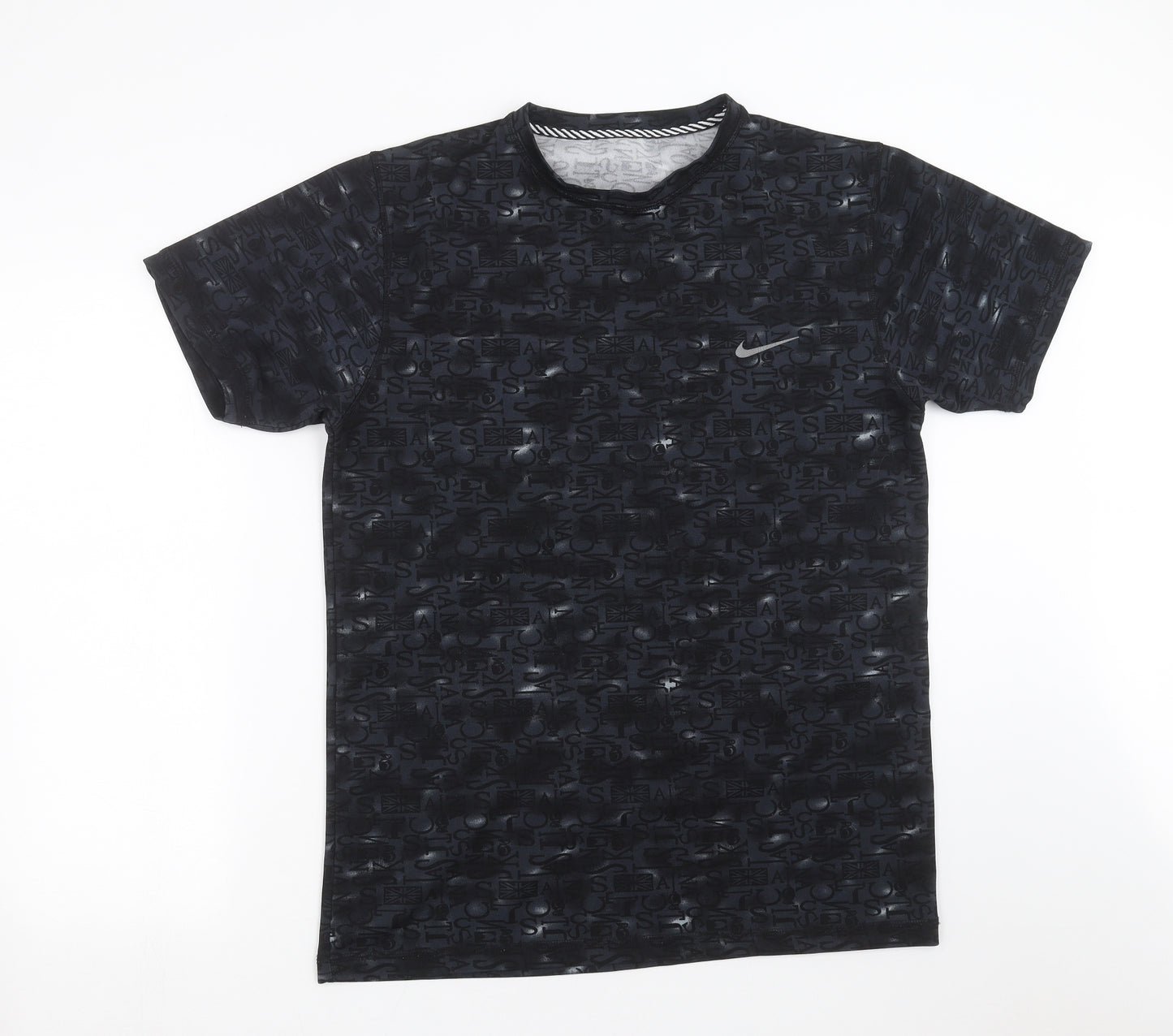 Preworn Mens Black    T-Shirt Size 2XL