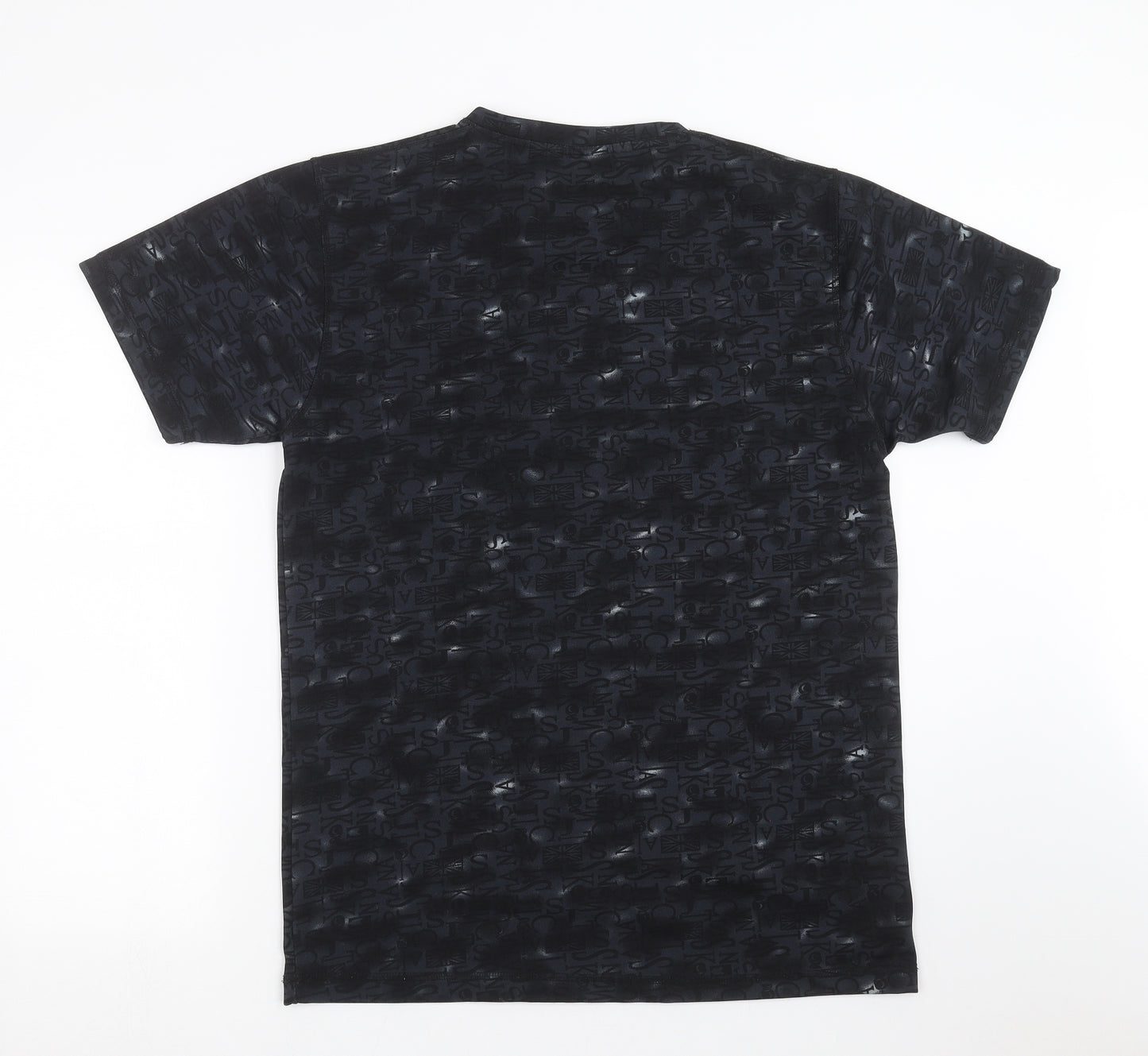 Preworn Mens Black    T-Shirt Size 2XL