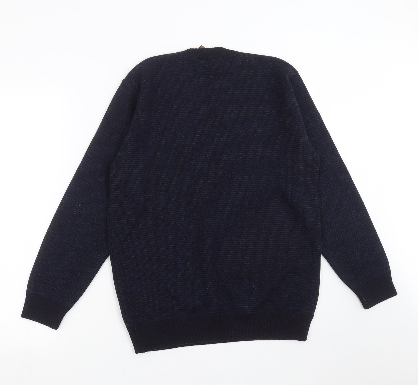 Marks and Spencer Mens Blue  Knit Pullover Jumper Size S
