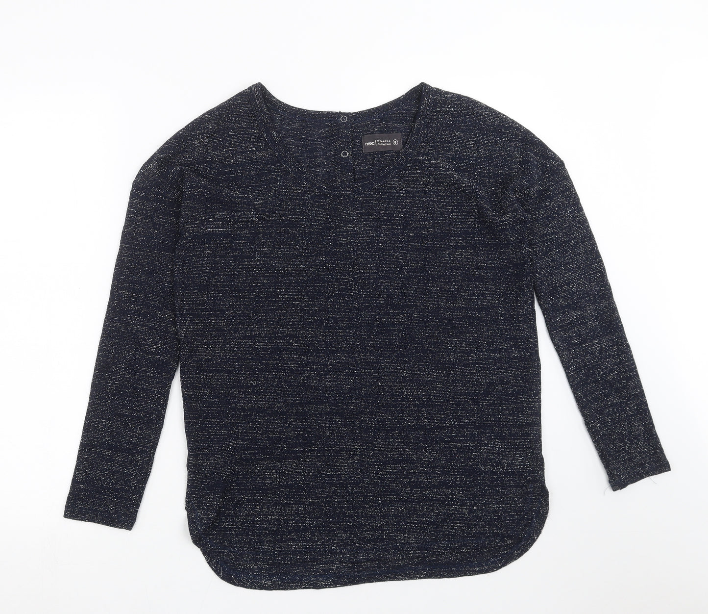 NEXT Womens Blue   Pullover Jumper Size 8  - glittery
