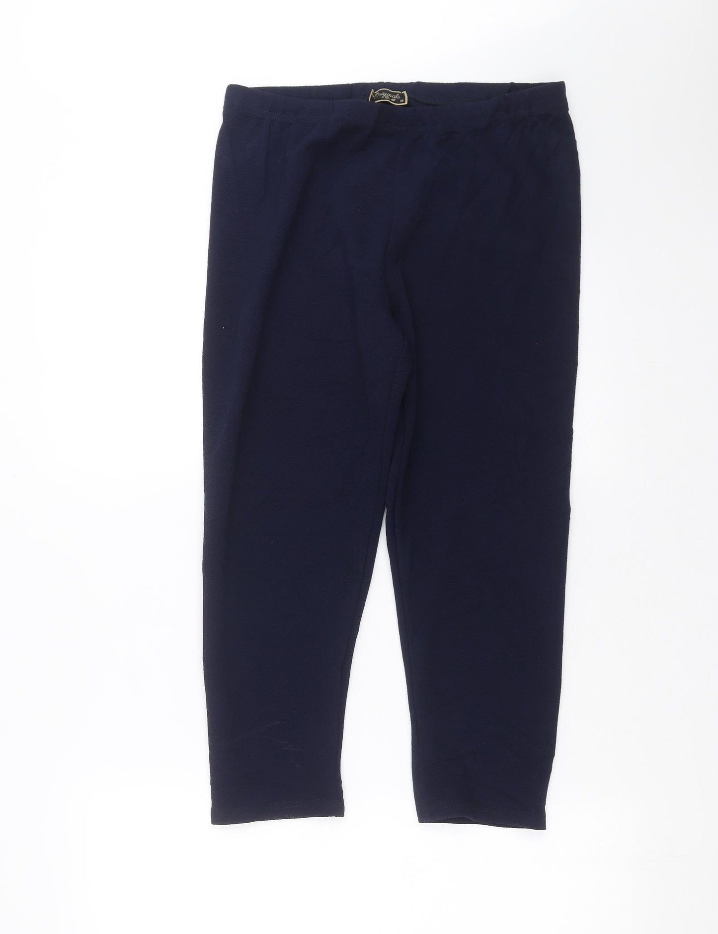Originals  Womens Blue   Cropped Leggings Size M L22 in