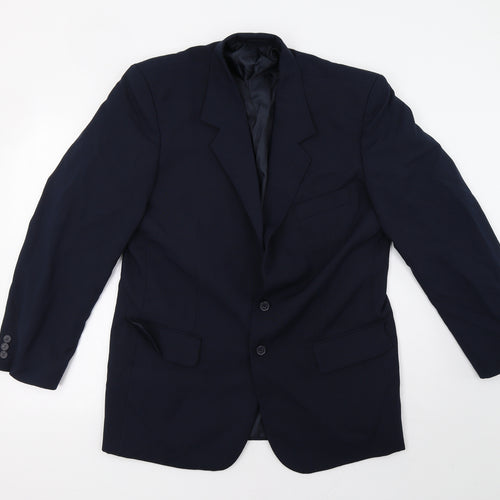 jolliman Mens Blue   Jacket Blazer Size 40