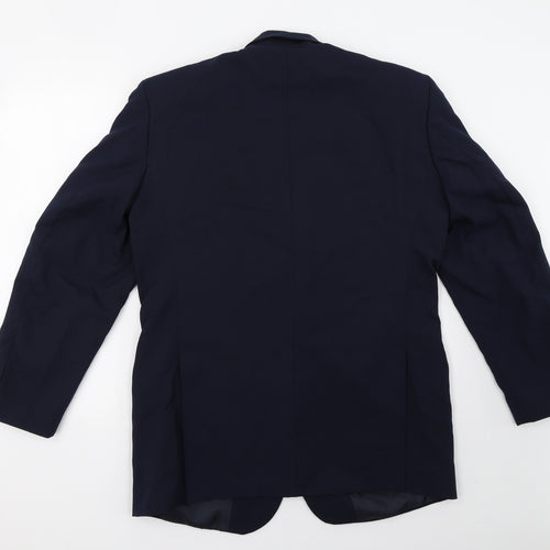 jolliman Mens Blue   Jacket Blazer Size 40