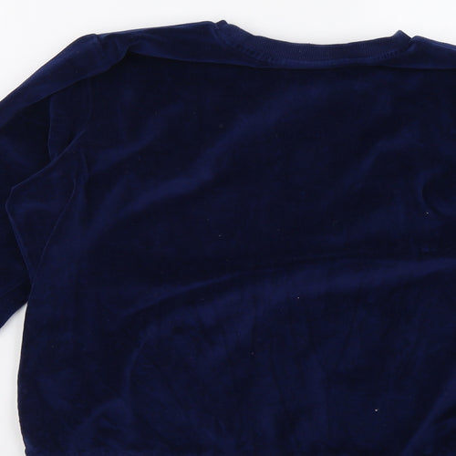 Brave Soul Womens Blue   Pullover Sweatshirt Size S