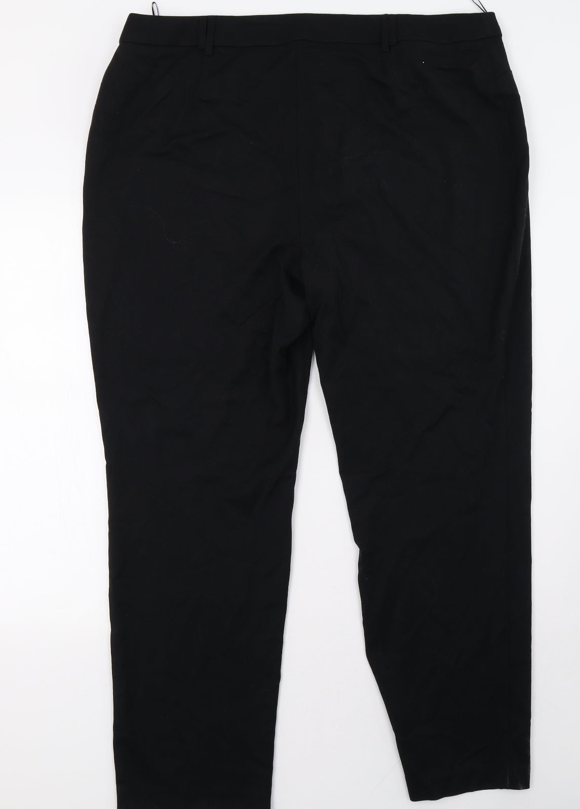 Marks and Spencer Womens Black   Trousers  Size 20 L32 in