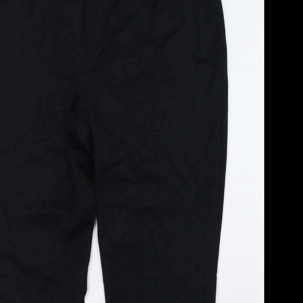 Marks and Spencer Womens Black   Trousers  Size 20 L32 in