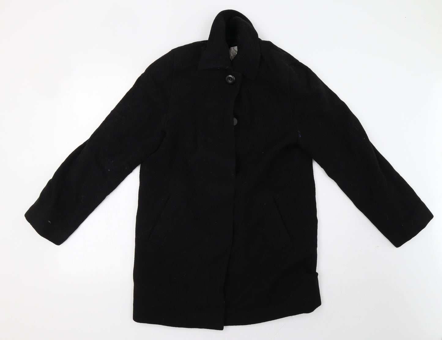 yazz Womens Black   Jacket Coat Size 10