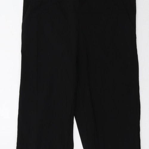 patch Womens Black   Trousers  Size XS L30 in