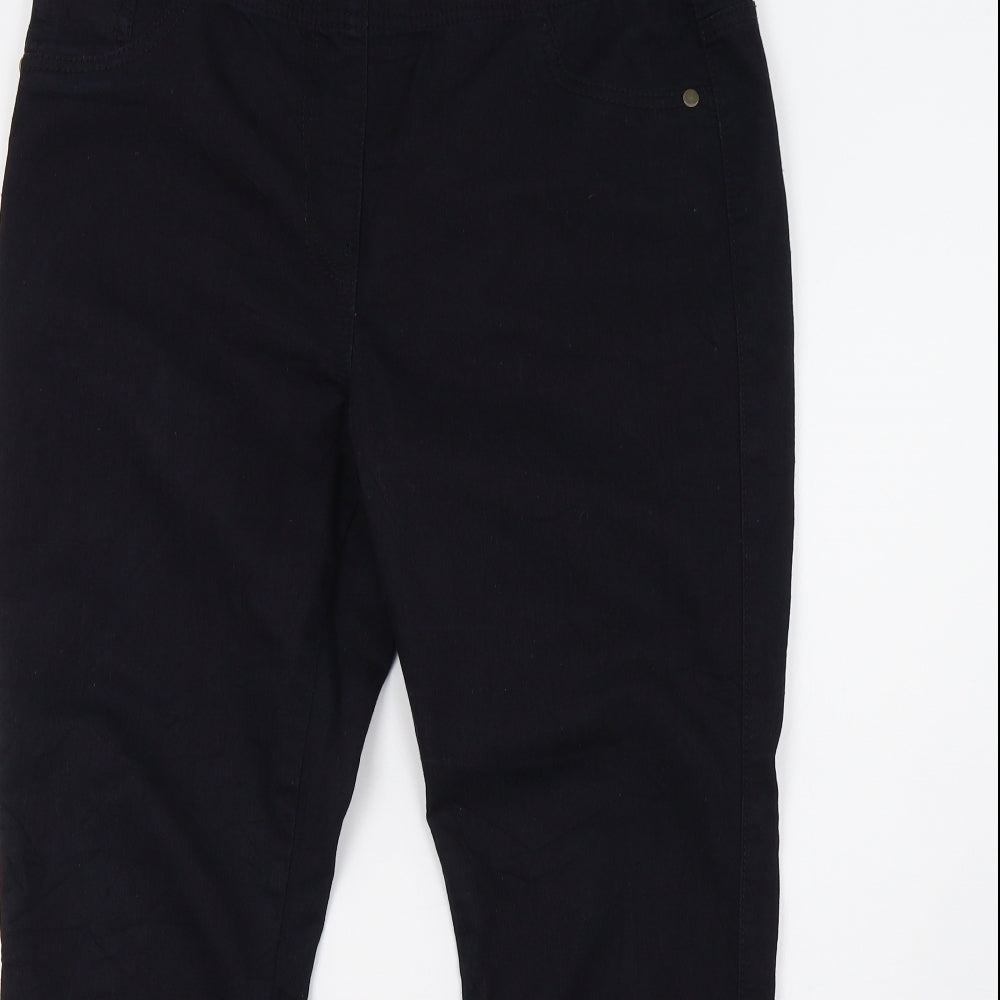 Sainsburys Womens Blue   Trousers  Size 16 L30 in