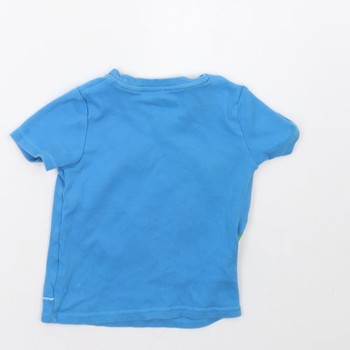 George Boys Blue   Basic T-Shirt Size 3-4 Years