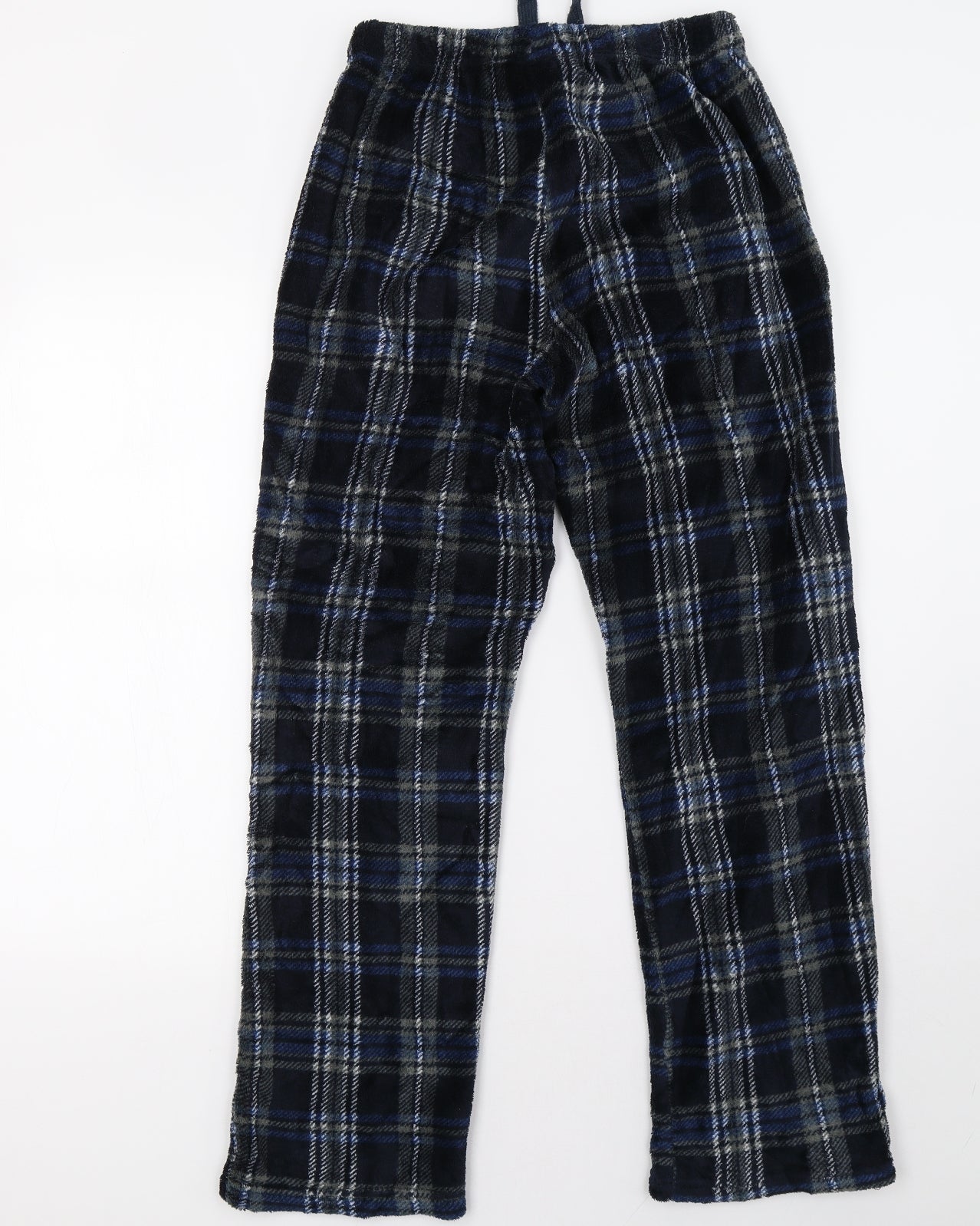 Matalan Mens Blue Check   Pyjama Pants Size S