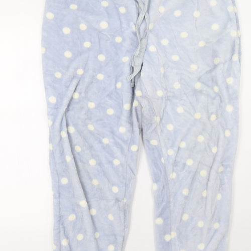 Sainsburys Womens Blue Polka Dot   Pyjama Pants Size L