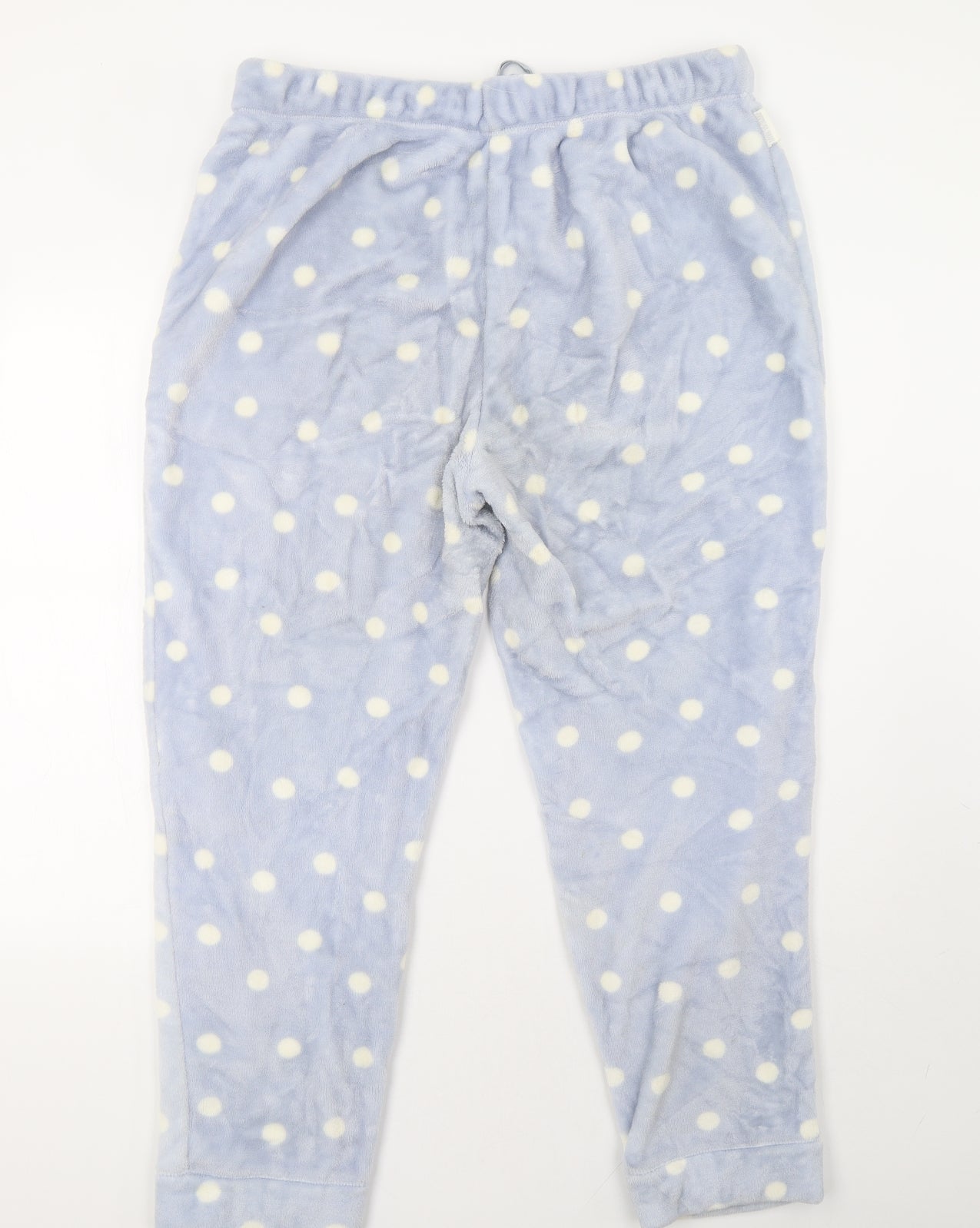 Sainsburys Womens Blue Polka Dot   Pyjama Pants Size L