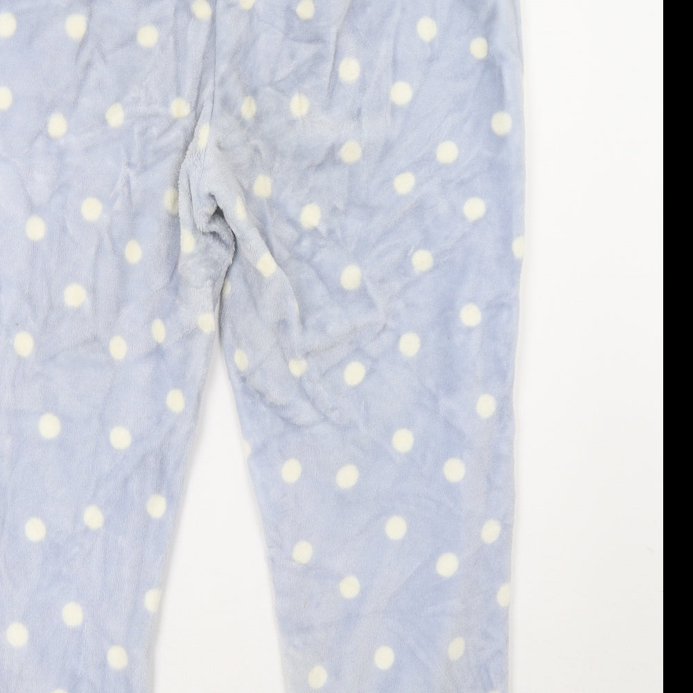 Sainsburys Womens Blue Polka Dot   Pyjama Pants Size L