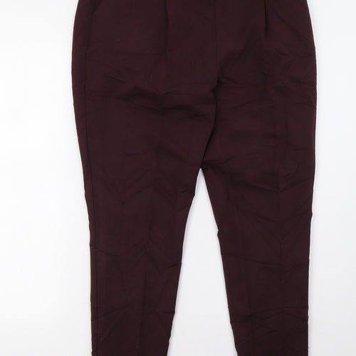 NEXT Womens Purple   Trousers  Size 10 L30 in