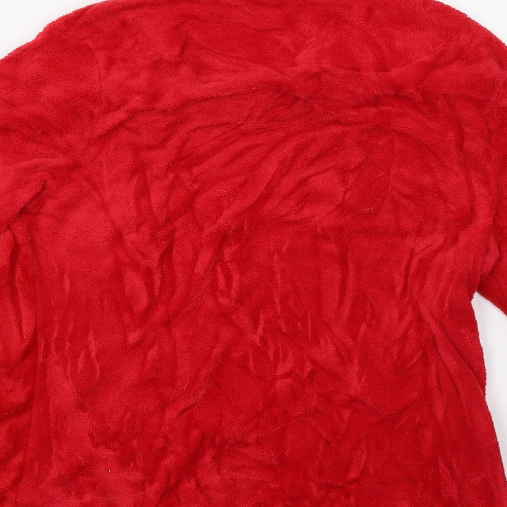 b&m Womens Red    Pyjama Top Size L  - Christmas