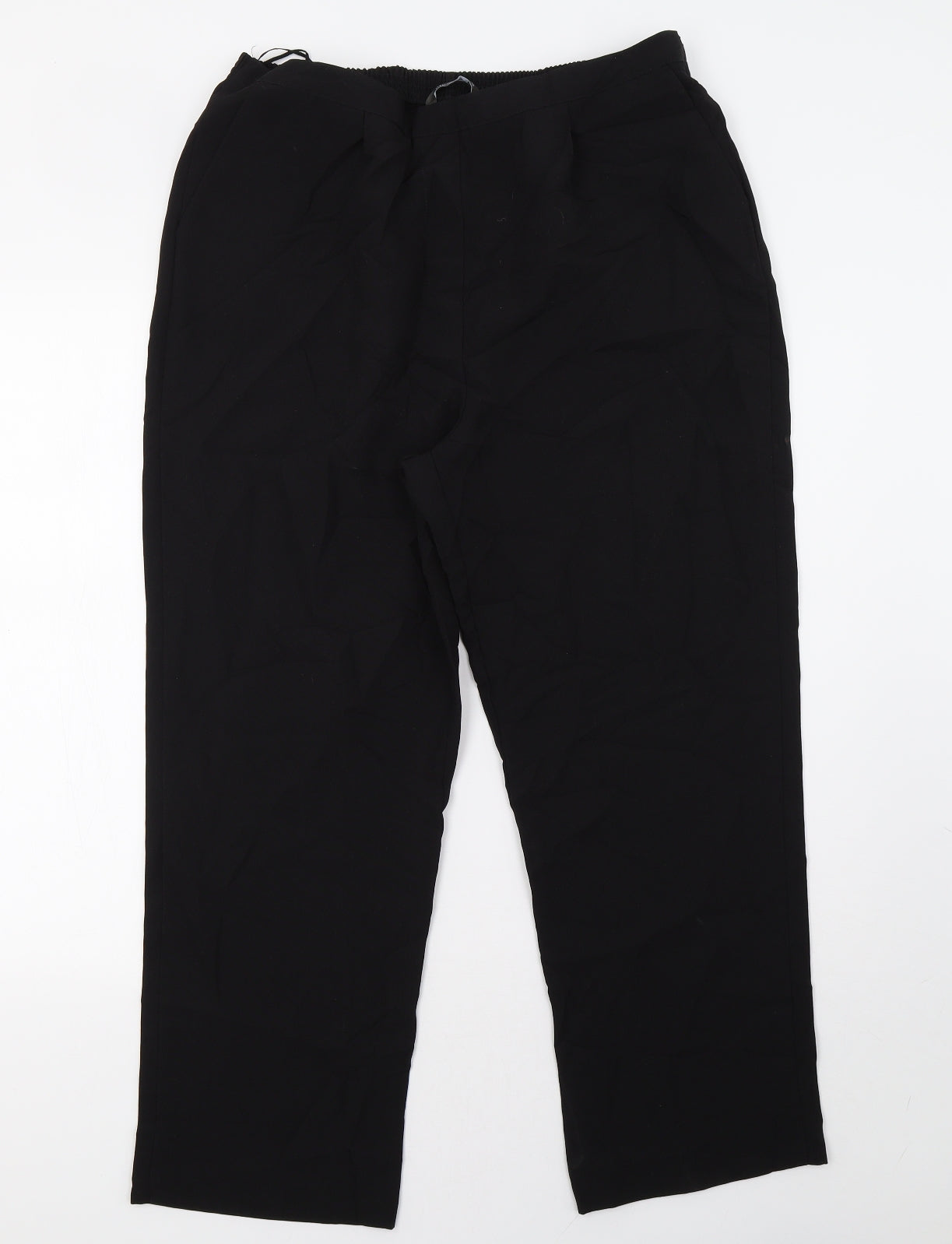 bonmarch Womens Black   Trousers  Size 16 L27 in