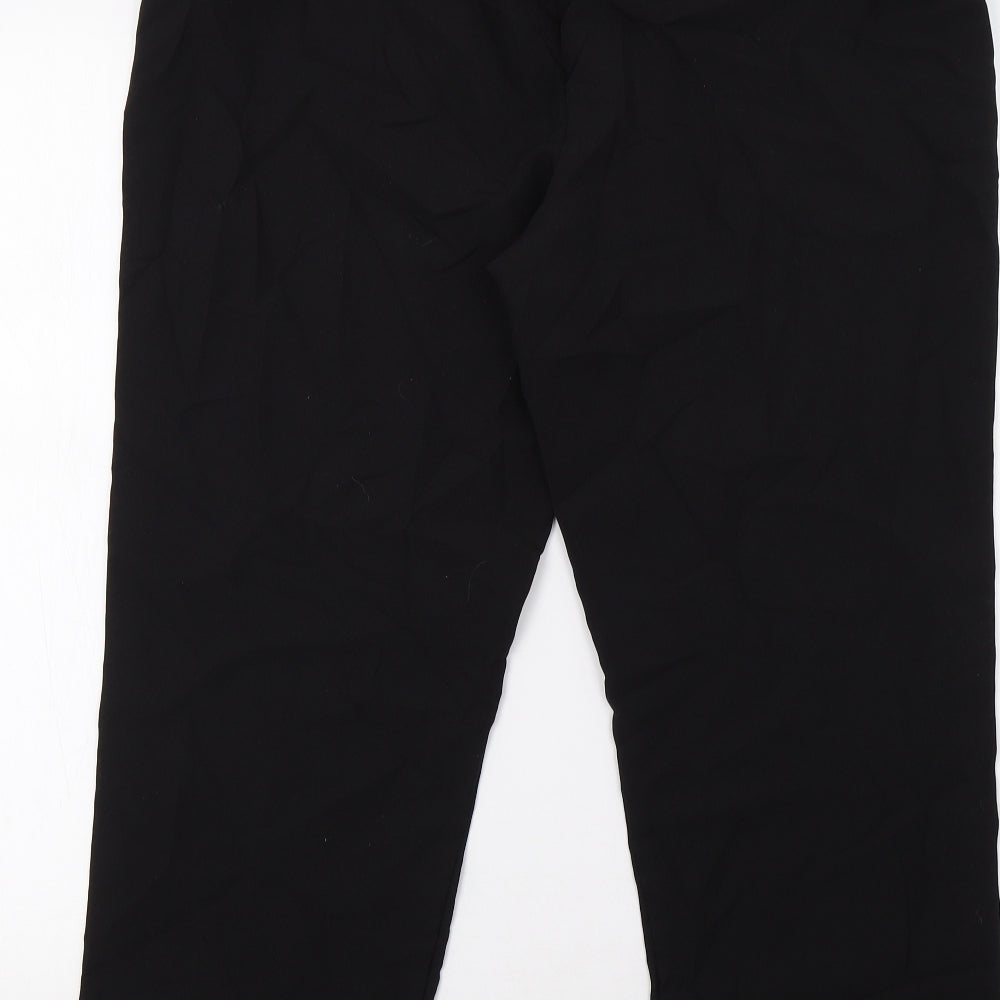 bonmarch Womens Black   Trousers  Size 16 L27 in