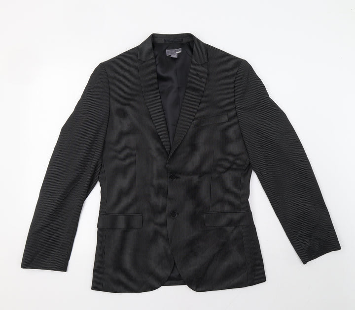 H&M Mens Silver Jacket Blazer Size 38