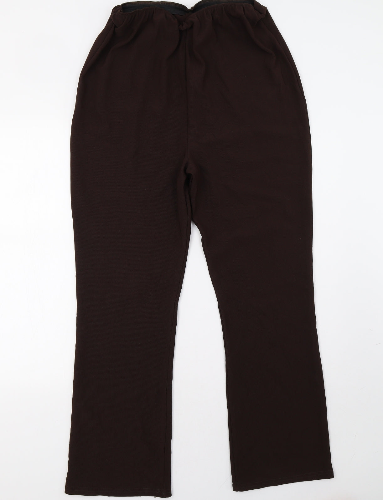 Preworn Womens Brown   Trousers  Size 12 L30 in